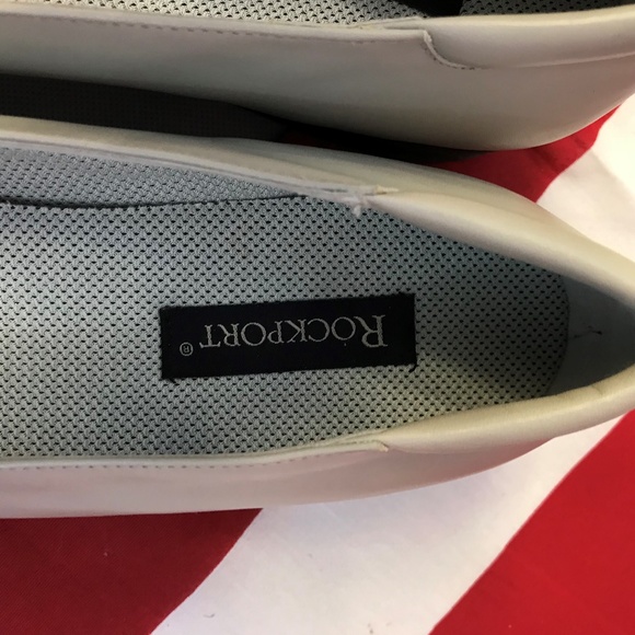 rockport shoes white